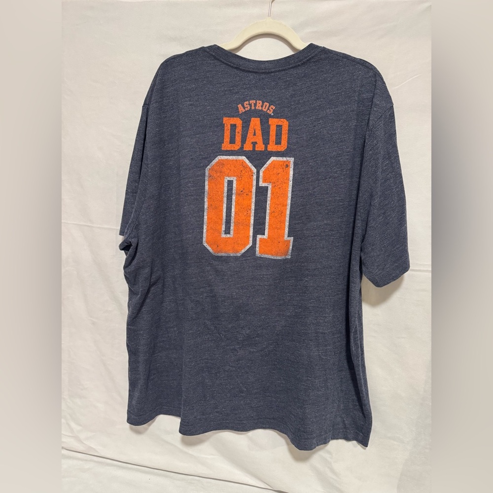 Fanatics Houston Astros #1 Dad T-Shirt 3XL